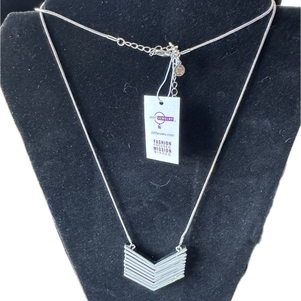 Silver Layered Necklace